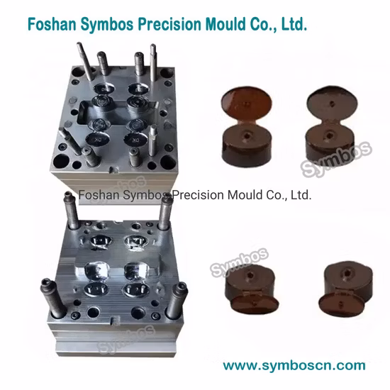 Professionelles OEM-Komplex-Innenzahn-Außenzahn-Kunststoffspritzgussverfahren für Flaschenverschluss-Schraubverschluss-Kunststoff-Flip-Cap-Haushaltsprodukte mit Verschluss